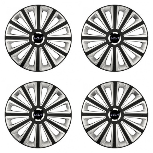 Capace pentru Kia (logo nou) 15 TREND RC culoare dublă