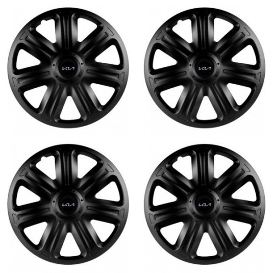 Capace pentru Kia (logo nou) 15 COMFORT BLACK