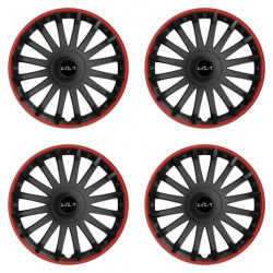 Capace pentru Kia (logo nou) 16 CRYSTAL RO black