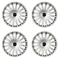 Capace pentru Kia (logo nou) 16 CRYSTAL silver