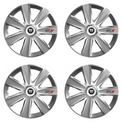 Capace pentru Dacia (logo vechi) 14 GTX CARBON silver