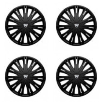 Capace pentru Dacia (logo vechi) 15 SPARK BLACK