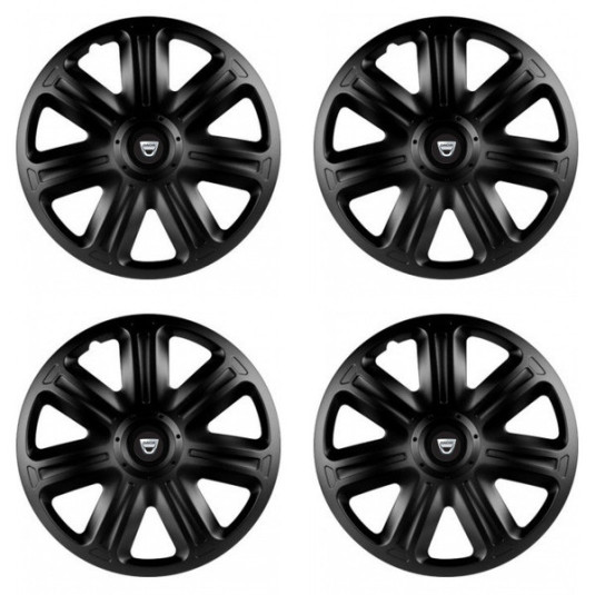 Capace pentru Dacia (logo vechi) 15 COMFORT BLACK