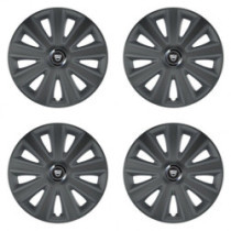 Ornamente roti pentru Dacia (logo vechi) 16 Aviator carbon RC16 grafit