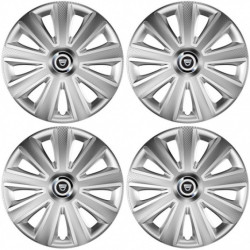 Capace roți pentru Dacia (logo vechi) 16 Aviator carbon RC 16 silver
