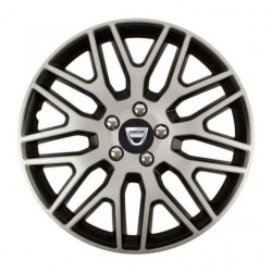 Capace roti pentru Dacia (logo vechi) 16 Dakar NC silver and black