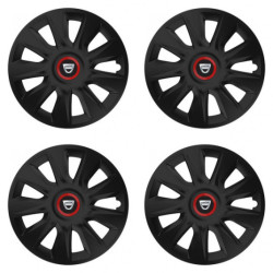 Capacele pentru Dacia (logo vechi) 16 STRATOS RR black