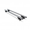 Portbagaj MENABO BRIO XL 1350 este un portbagaj universal din aluminiu pentru majoritatea vehiculelor cu bare longitudinale permanente (șine) pe acoperiș din fabricație.