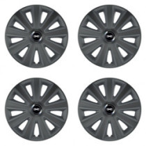 Hubcaps pentru Dacia (logo nou) 16 Aviator carbon RC16 grafit
