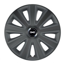 Hubcaps pentru Dacia (logo nou) 16 Aviator carbon RC16 grafit