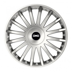 Capace pentru Dacia (logo nou) 16 CRYSTAL silver