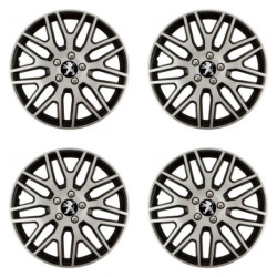 Capacele pentru Peugeot (logo vechi) 14 Dakar NC silver and black
