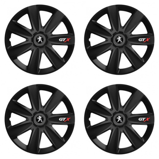 Capacele pentru Peugeot (logo vechi) 14 GTX CARBON black