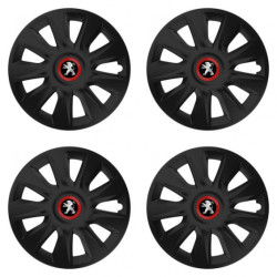 Capacele pentru Peugeot (logo mai vechi) 15 STRATOS RR black