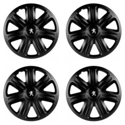 Capace roți pentru Peugeot (logo vechi) 15 COMFORT BLACK