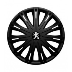 Capace pentru Peugeot (logo vechi) 16 SPARK BLACK