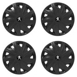 Dop roată pentru Peugeot (logo vechi) pentru furgoalete 16 Craft black