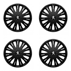 Capace pentru Peugeot (logo mai vechi) 17 SPARK BLACK