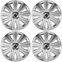Capace pentru Peugeot (logo nou) 16 Aviator carbon RC 16 silver