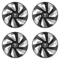 Capacele pentru Renault (logo vechi) 14 Vector RC black and silver