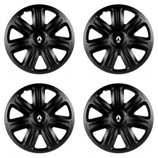 Capace pentru Renault (logo vechi) 14 COMFORT BLACK