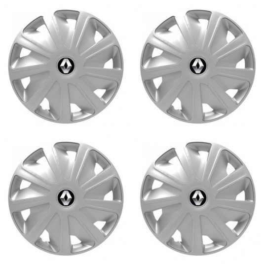 Capace pentru Renault (logo mai vechi) pentru furgonete 16 Craft silver