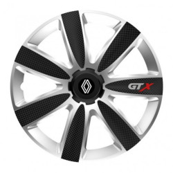 Capace pentru Renault (logo nou) 14 GTX CARBON silver/black