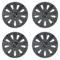 Capace pentru Renault (logo nou) 15 Aviator carbon grafit
