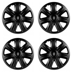 Capace roți pentru Renault (logo nou) 15 COMFORT BLACK
