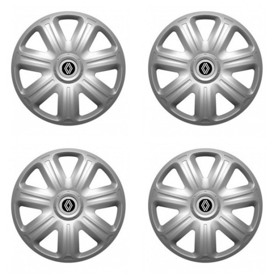Capace pentru Renault (logo nou) 15 COMFORT