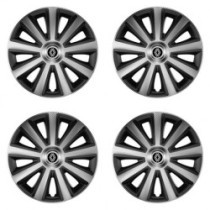 Capacele pentru Renault (logo nou) 16 Aviator carbon silver&black