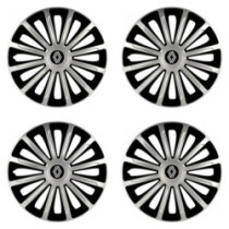 Capace pentru Renault (nou logo) 16 TREND silver and black