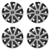 Capace pentru Renault (logo nou) pentru furgonete 16 Craft silver și black