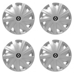 Capace pentru Renault (logo nou) pentru furgonete 16 Craft silver