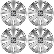 Capace pentru VW (negre) 14 Aviator carbon RC silver