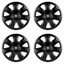 Capace de roată pentru VW (negre) 14 COMFORT BLACK