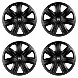Capace de roată pentru VW (negre) 14 COMFORT BLACK