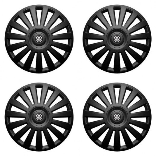 Ornamente pentru roți VW (negru) 15 Luxury black