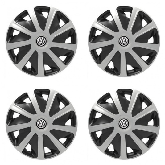Capace pentru VW (negre) pentru furgonetă 15 Craft silver and black