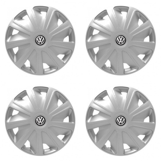 Capace pentru VW (negre) pentru furgoane 16 Craft silver