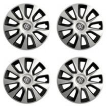 Capace pentru VW (negre) 17 STRATOS culoare dublă