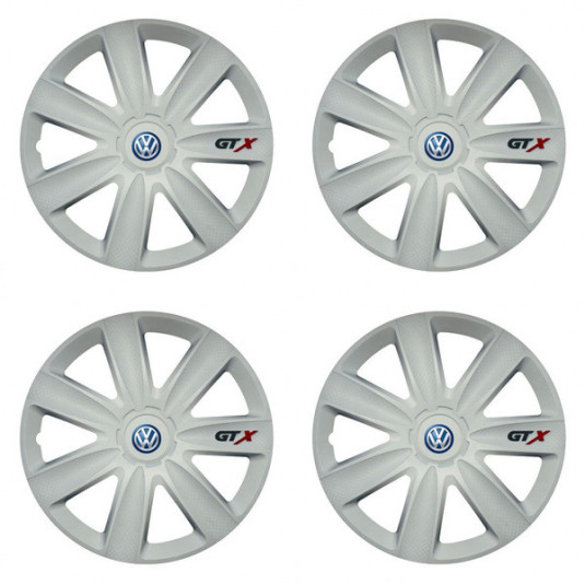 Capace pentru VW (albastru) 14 GTX carbon white