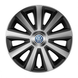 Capace pentru VW (albastru) 14 Aviator carbon silver&black
