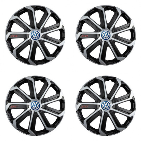 Capace pentru VW (albastru) 15 Evo black&silver