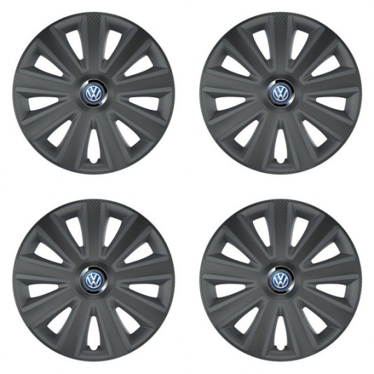 Capacele pentru VW (albastru) 15 Aviator carbon grafit