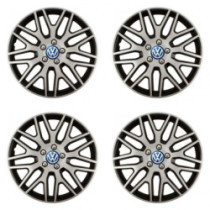 Capacele de roată pentru VW (albastru) 15 Dakar NC silver and black