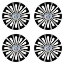 Capace pentru VW (albastre) 15 TREND silver and black
