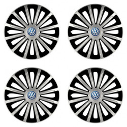 Capace pentru VW (albastre) 15 TREND silver and black
