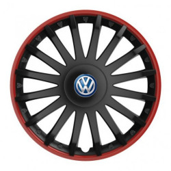 Capace pentru VW (albastru) 15 CRYSTAL RO black