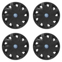 Capace roată pentru VW (albastru) pentru furgonetă 15 Craft negru